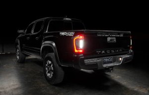 Toyota Tacoma LED Tail Lights - Rear - ORACLE Lighting - Flush Style - Black - `16-`23